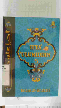 Image of IHYA ULUMUDDIN IMAM AL-GHAZALI Jilid  5