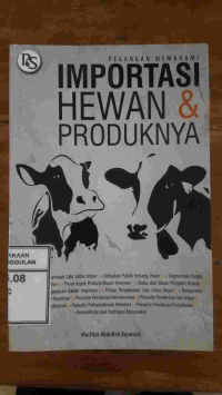 Image of PEGANGAN MEMAHAMI IMPORTASI HEWAN