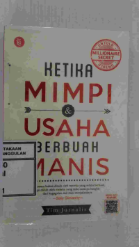 Image of KETIKA MIMPI & USAHA BERBUAH MANIS