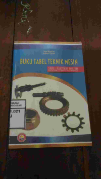 Image of Buku Tabel Teknik Mesin